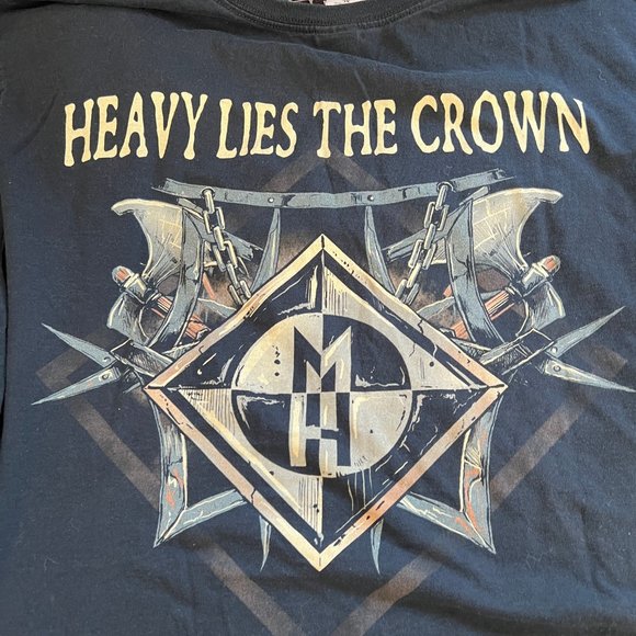 Machine Head Oversized Band Tee Heavy Metal Disturbed T-Shirt Merch Graphic Goth - Picture 8 of 9